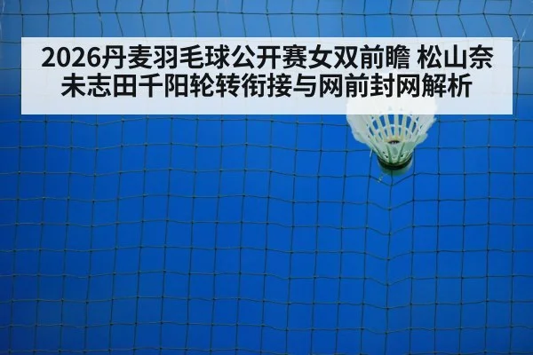badminton net shot closeup